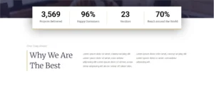 Corporate website the best