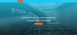 HVAC website hero